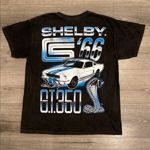 Officially Licensed ‘66 Carol Shelby Mustang Cobra GT500 Tee Men’s Size Medium